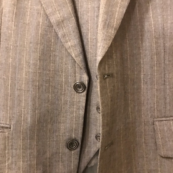 Vintage Mens Blazer & Waist coat Grey Size Small - Picture 9 of 12